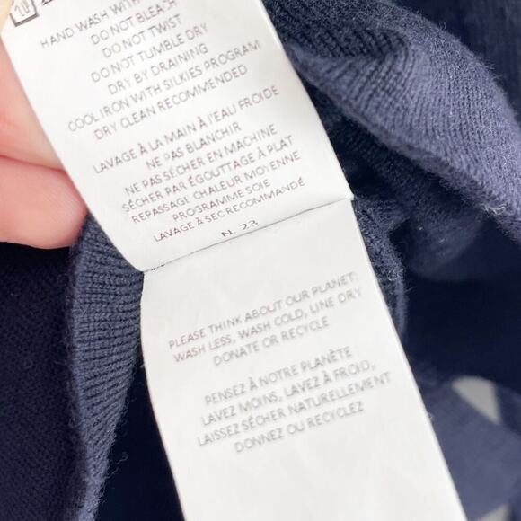 Officine Generale Daily Classics Nina Crewneck Sweater Italian Merino Wool Small - Picture 8 of 10